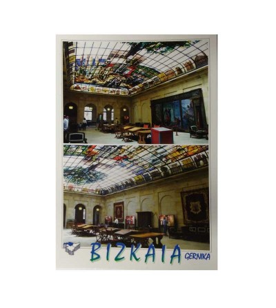 Sala de vidrieras de la Casa de Juntas de Gernika