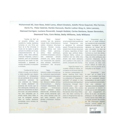 Signs for Peace - Huellas de Paz- Bake Hatzak (contraportada)