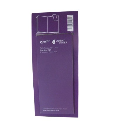 Punto de libro magnético Guernica - parte trasera