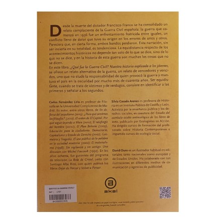 Trasera ¿Qué fue la guerra civil?
