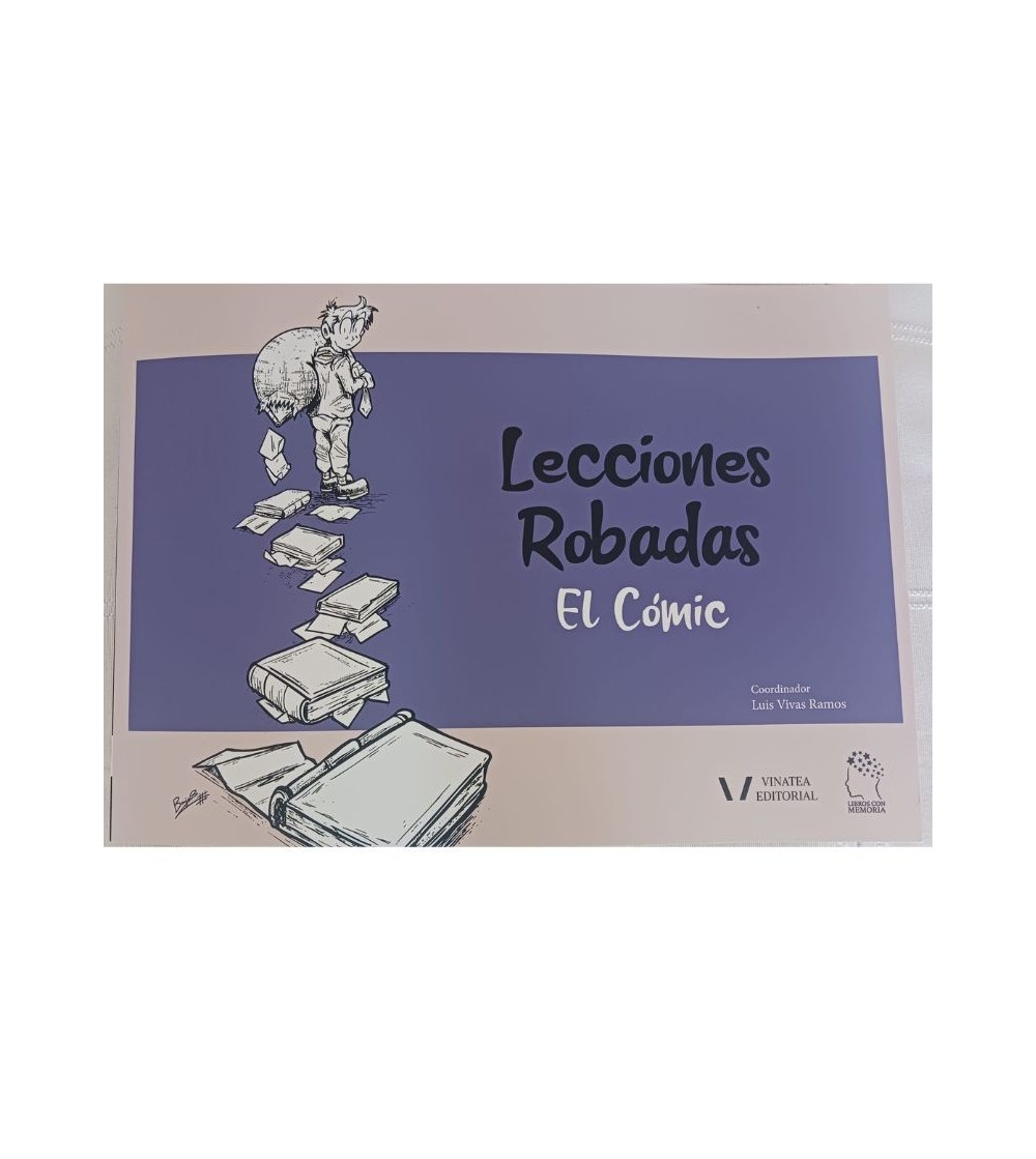 Portada Lecciones Robadas: El Cómic