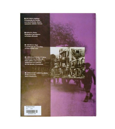 Gernika eta Zinea / Gernika y el cine (contraportada)