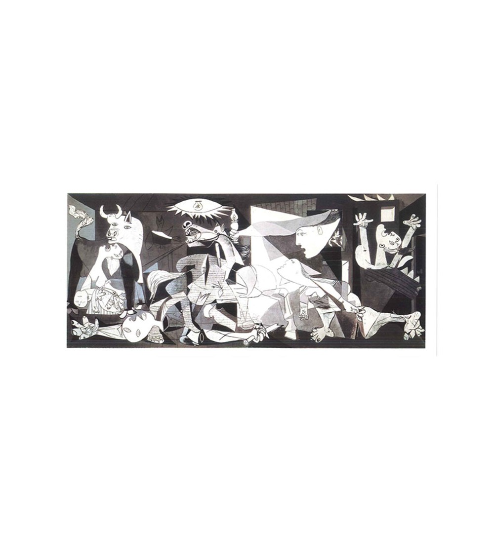 Postal el "Guernica" de Pablo Picasso (1937)